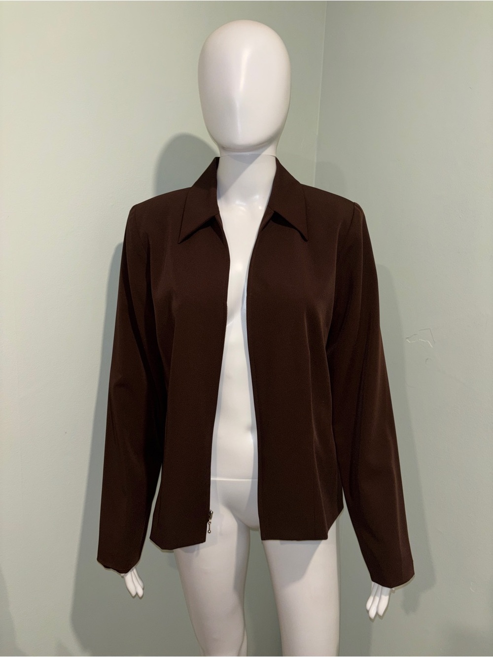 Women's Vintage AGB Byer California Dark Brown Jacket - Size 6